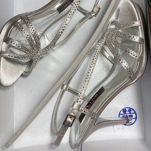 Nina Heels Bobbie JS Silver 6.5M
